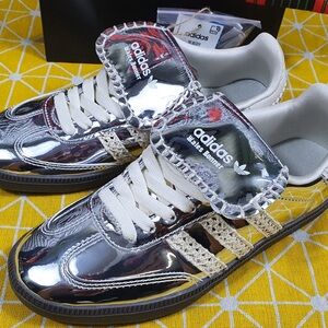 Adidas Samba Wales Bonner Silver Sneakers
